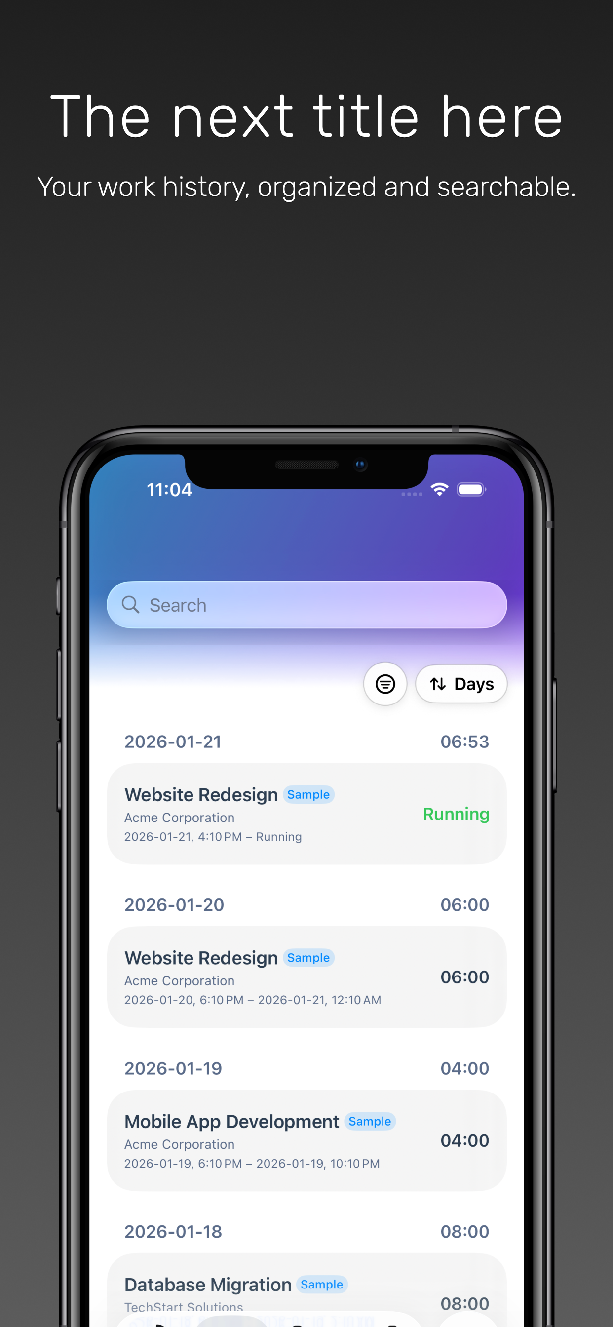 Hour Tracker Pro